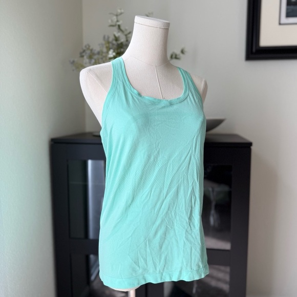 lululemon athletica Tops - NWOT Lululemon Athletica Swiftly Mint Green Women's Sport Tank Top Size 8